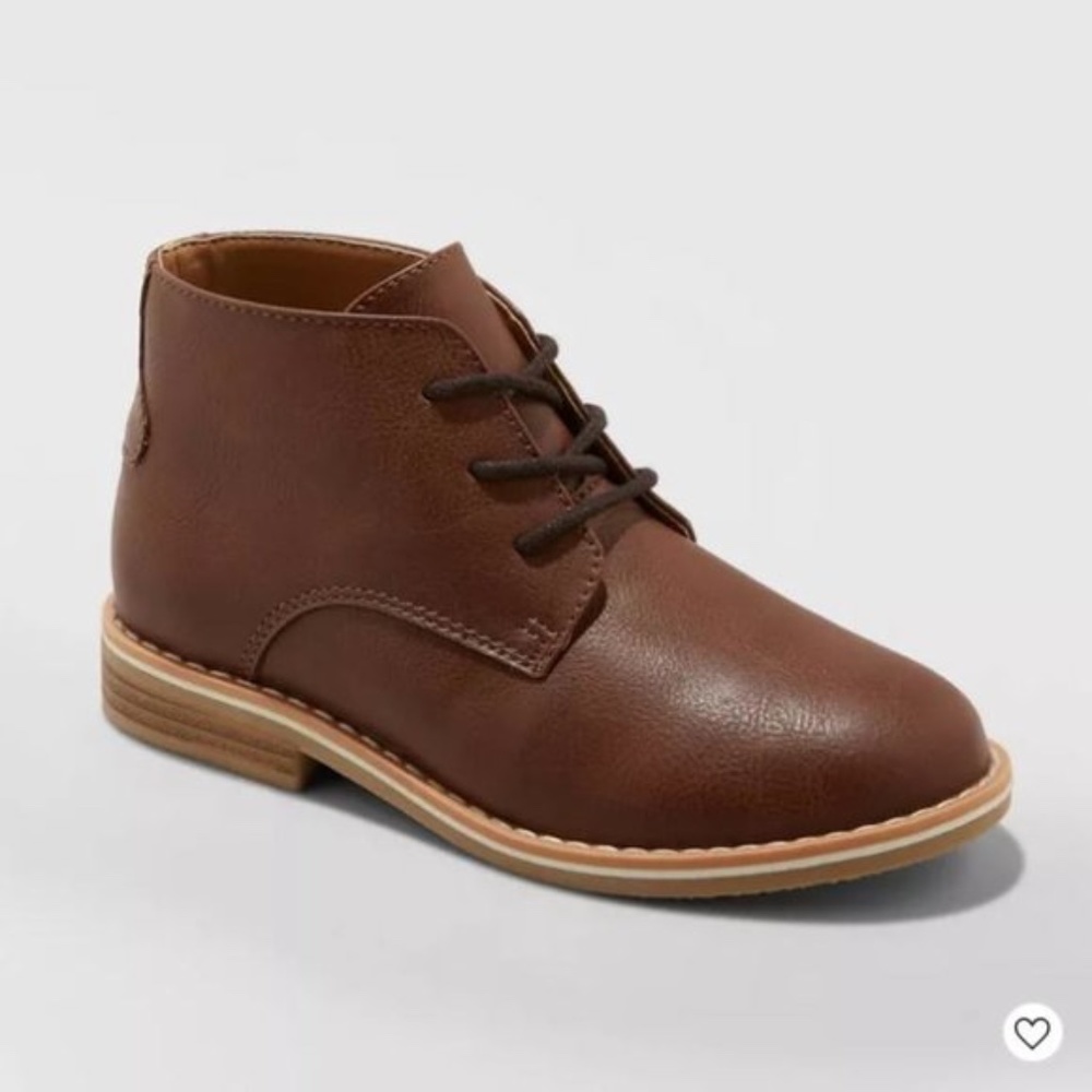Cat & Jack Boys Chukka Brown Boots
